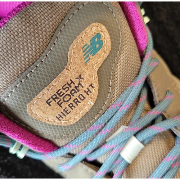 New Balance Womens Fresh Foam X Hierro Mid Size 11 Wide Shoes Running Hiking - Picture 15 of 16